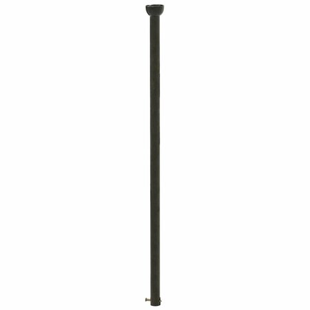 RAYO 24 in. Ceiling Fan Downrod, Matte Black RA2773085